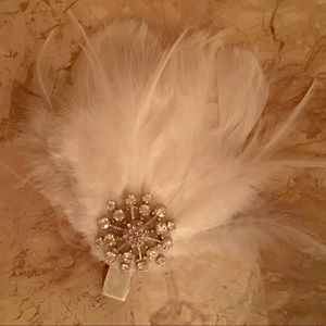 Feather headpiece “Flapper Girl” clip